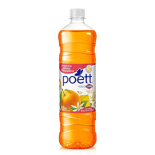 Limpiador Desinfectante Poett Frescura Cítrica ( 3 x 900 ML )