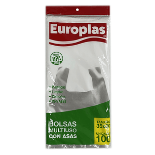 Bolsas Multiuso con Asas Europlas 35 x 50 CM ( 100 UD )