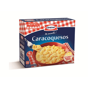 Fideos Caracoquesos Carozzi ( 4 x 296 G )