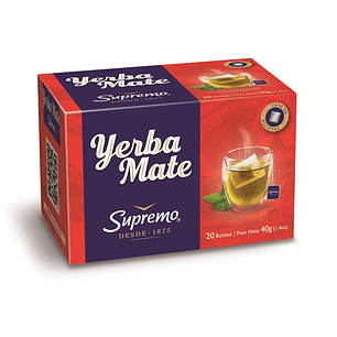 Yerba Mate Supremo ( 4 x 20 Bolsitas )