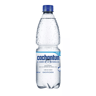 Agua Mineral con Gas Cachantun ( 12 x 600 ML )