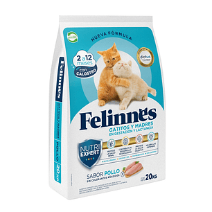 Alimento Gatito Pollo Felinnes ( 20 KG )