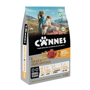 Alimento Perro Adulto Razas Pequeñas Carne y Cereal Cannes ( 18 KG )