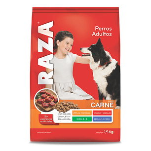 Alimento Perro Adulto Carne Raza ( 3 x 1.5 KG )