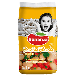 Poroto Blanco Bonanza ( 2 x 1 KG )