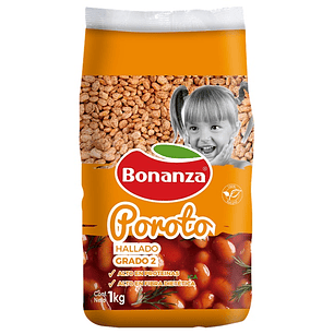 Poroto Hallado Bonanza ( 2 x 1 KG )