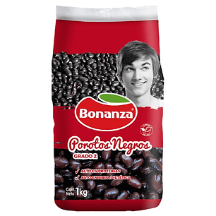 Poroto Negro Bonanza ( 2 x 1 KG )