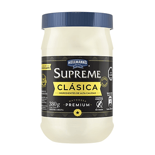 Mayonesa Hellmanns Supreme Clásica ( 3 x 380 G )