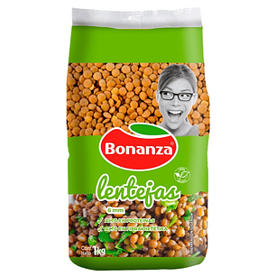 Lentejas 6MM Bonanza ( 2 x 1 KG )