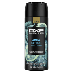 Desodorante Aerosol Axe Aqua Citrus ( 3 x 150 ML )