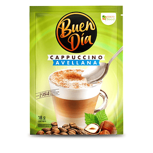 Café Cappuccino Avellana Buen Día ( 10 x 18 G )