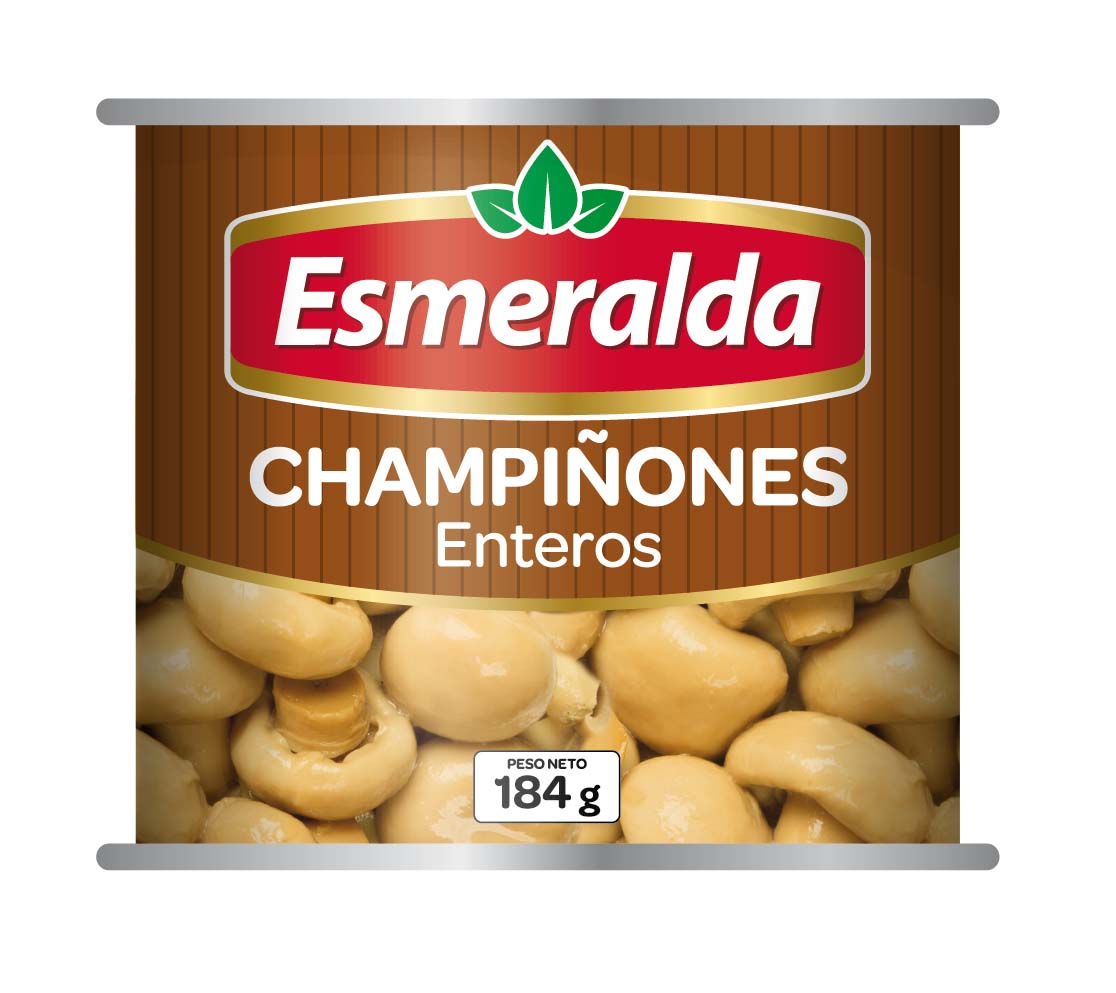 Champiñones Enteros Esmeralda ( 3 x 184 G )