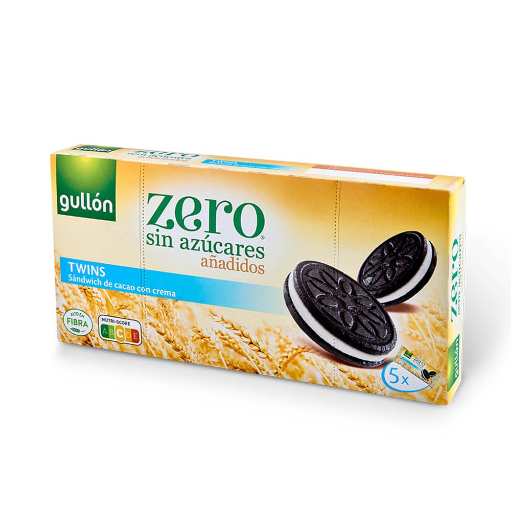 Galletas Gullón Zero Sandwich Twins ( 5 x 210 G )