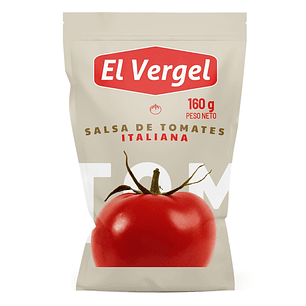 Salsa de Tomates Italiana El Vergel ( 6 x 160 G )