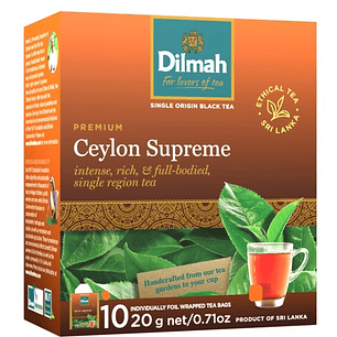 Té Dilmah Ceylon Supreme ( 4 x 10 Bolsitas )
