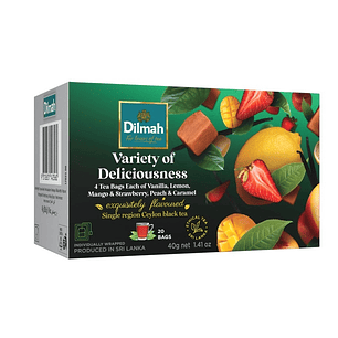 Té Dilmah Ceylon Frutal ( 3 x 20 Bolsitas )
