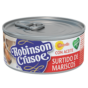 Surtido de Mariscos Robinson Crusoe Aceite ( 3 x 190 G )