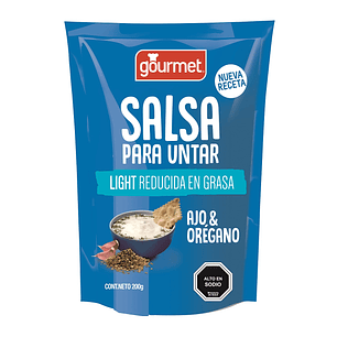 Salsa Untable Ajo Orégano Gourmet ( 3 x 200 G )