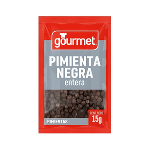 Pimienta Negra Molida Gourmet ( 5 x 15 G )