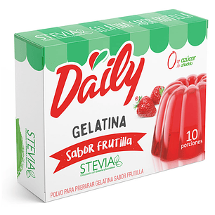 Gelatina Daily Frutilla ( 3 UD )