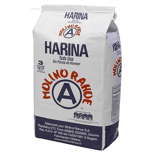 Harina Rahue Bolsa Papel ( 3 KG )