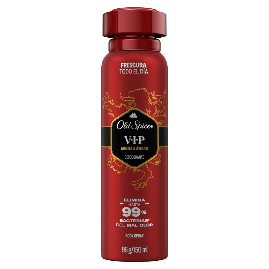 Desodorante en Aerosol Old Spice Vip ( 3 x 150 ML )
