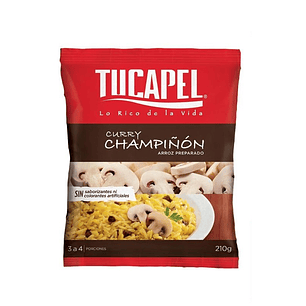 Arroz Tucapel Champiñón ( 3 x 210 G )