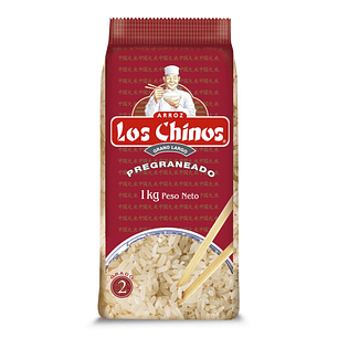 Arroz Pregraneado Grado 2 Los Chinos ( 5 x 1 KG )