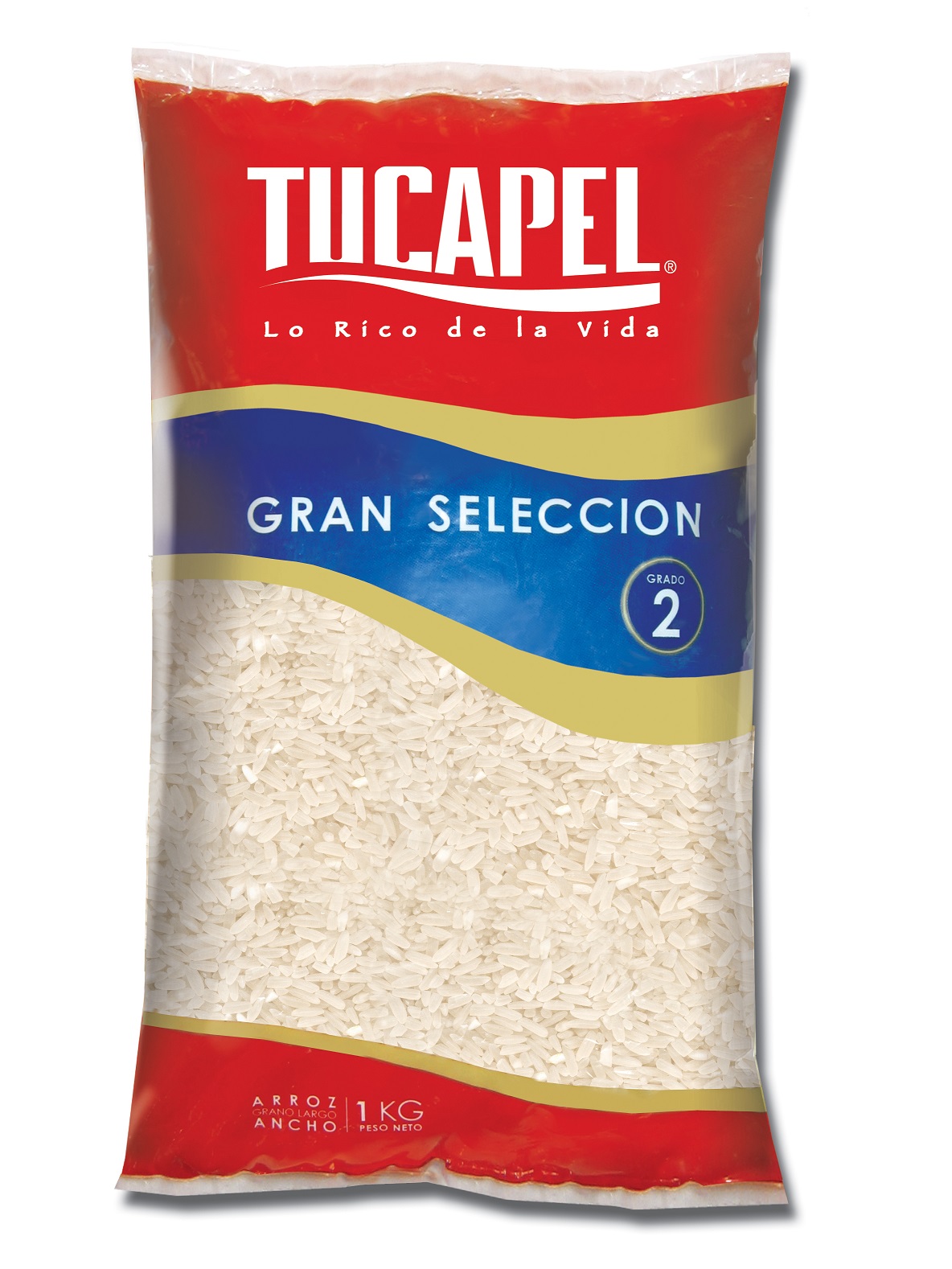 Arroz Grado 2 Gran Selección Tucapel ( 5 x 1 KG )