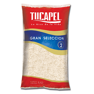 Arroz Grado 2 Gran Selección Tucapel ( 5 x 1 KG )
