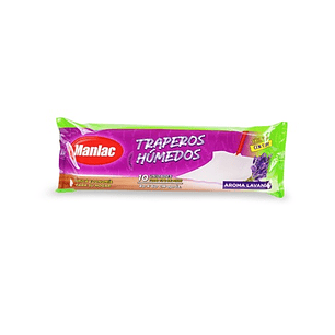 Trapero Húmedo Manlac Lavanda ( 3 UD )