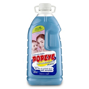 Detergente Líquido Hipoalergénico Botella Popeye ( 3 LT )