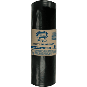 Bolsas de Basura Virutex 120 x 130 CM ( 1 Rollo )