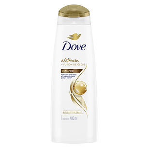 Shampoo Dove Nutrición ( 2 x 400 ML )