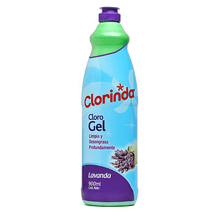 Cloro Gel Lavanda Clorinda ( 3 x 900 ML )