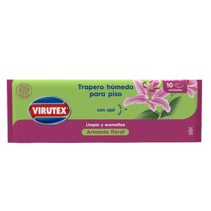 Trapero Húmedo Armonía Floral Virutex ( 3 UD )