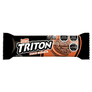 Galletas Triton Chocolate Relleno Naranja ( 5 x 116 G )