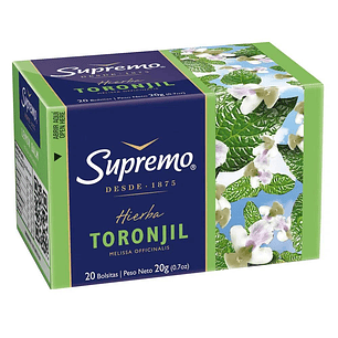 Infusión de Toronjil Supremo ( 4 x 20 Bolsitas )