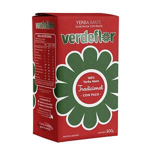 Yerba Mate Verdeflor Tradicional ( 3 x 500 G )