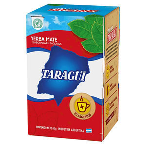 Yerba Mate en Saquitos Taragui ( 4 x 20 UD )