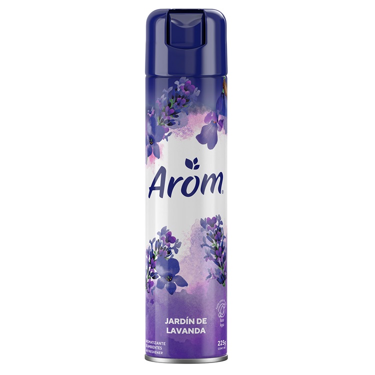 Desodorante Ambiental Aerosol Arom Jardín de Lavanda ( 3 x 225 G )
