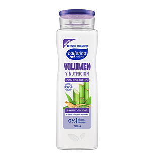 Acondicionador Ballerina Botella Volumen ( 2 x 750 ML )