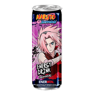 Bebida Energética Enerwin Naruto Cereza ( 2 x 473 ML )