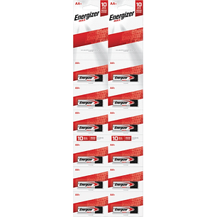 Pilas Alcalinas Energizer Max AA ( 12 UD )
