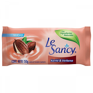 Jabón en Barra Le Sancy Karité y Verbena ( 4 x 150 G )