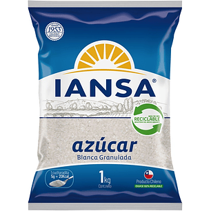 Azúcar Iansa ( 5 x 1 KG )