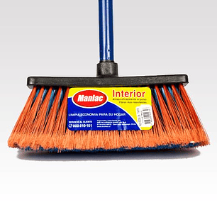 Escobillón Interior con Mango Manlac ( 3 UD )