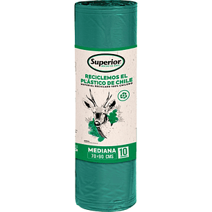 Bolsas de Basura Superior Rollo 70x90cm ( 1 Rollo )