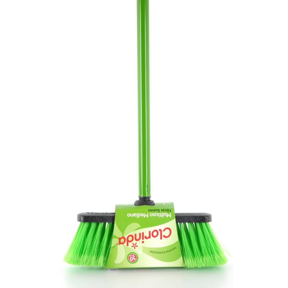 Escobillón Multiuso Mediano con Mango Clorinda ( 3 UD )