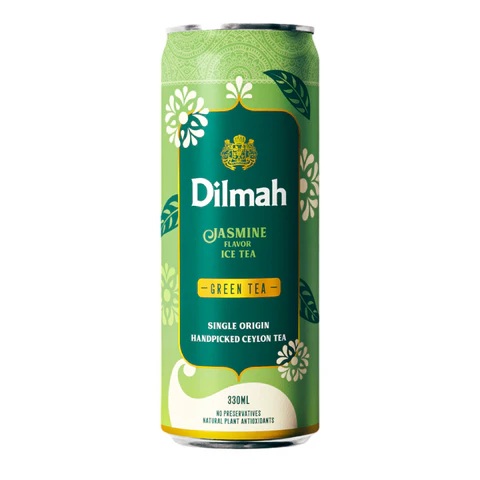 Ice Tea Té Verde con Jazmín Dilmah ( 3 x 330 ML )